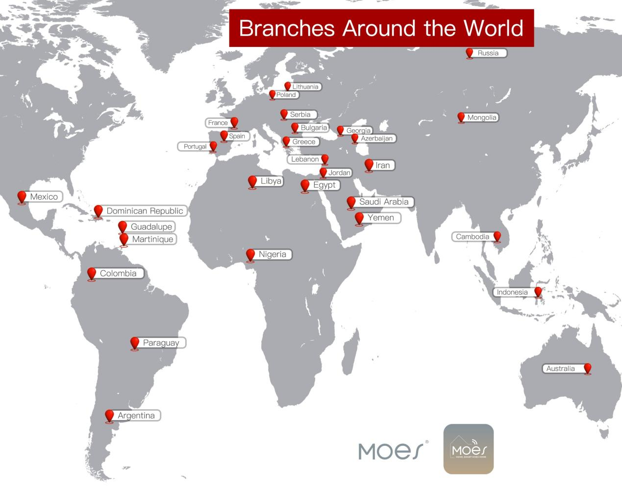 Branches Around the World