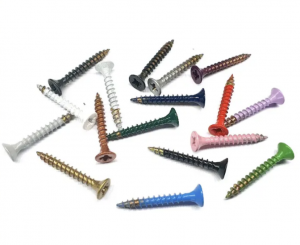 Custom Color Carbon Steel Screws