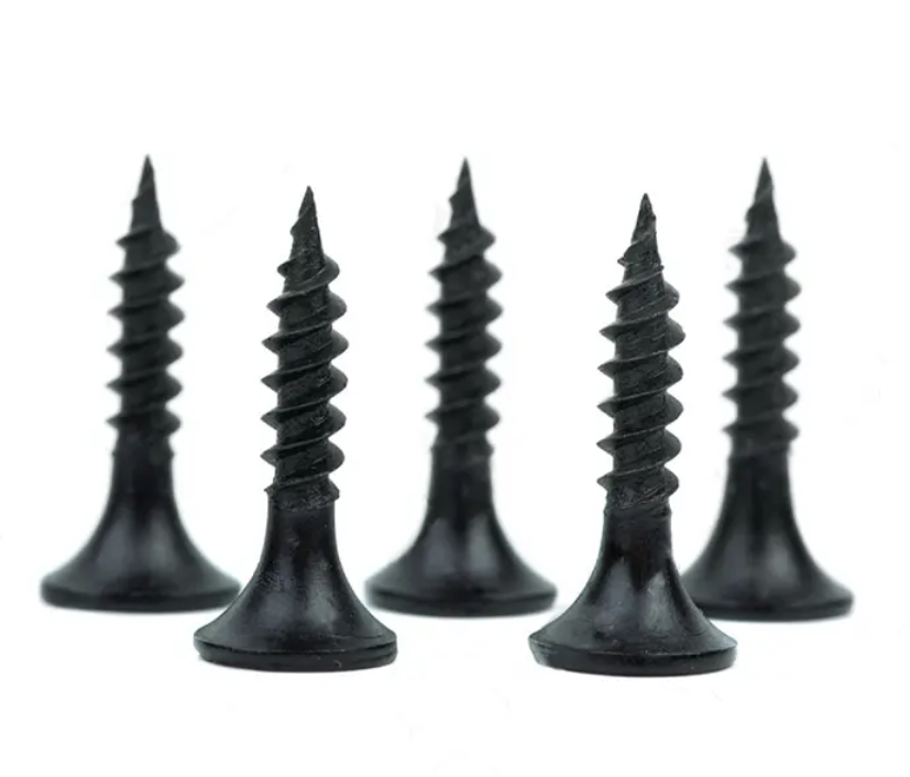 Custom Black Carbon Steel Screws