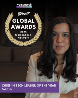 Retail Tech Executive Adriana Rivas Named Chief in Tech Leader of the Year Winner at the WomenTech Global Awards 2025