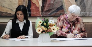 Partnership Signing - Andrea Mewaldt & Dominika Haberova 