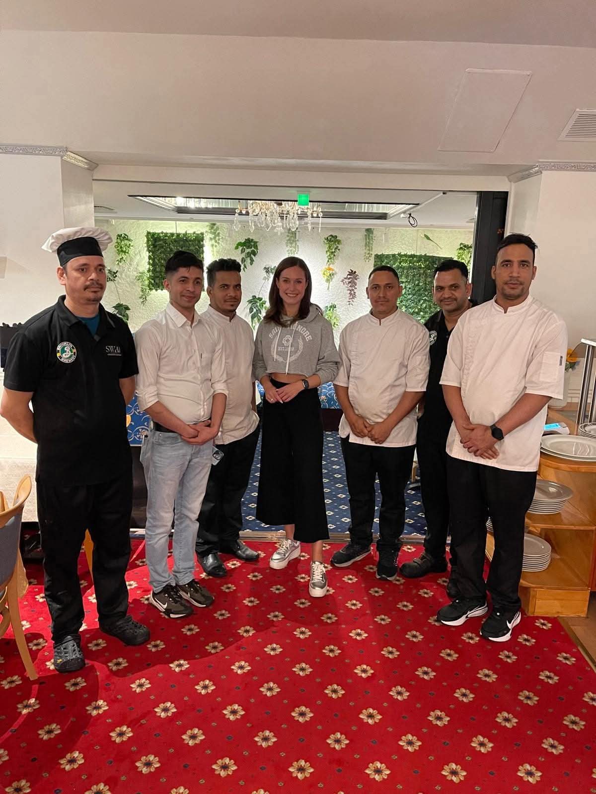 ExFinnish Prime Minister Sanna Marin Visited Swad Indian Bistro  Bar Helsinki