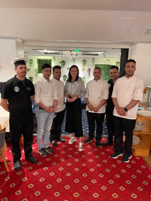 Ex-Finnish Prime Minister Sanna Marin Visited Swad Indian Bistro & Bar, Helsinki