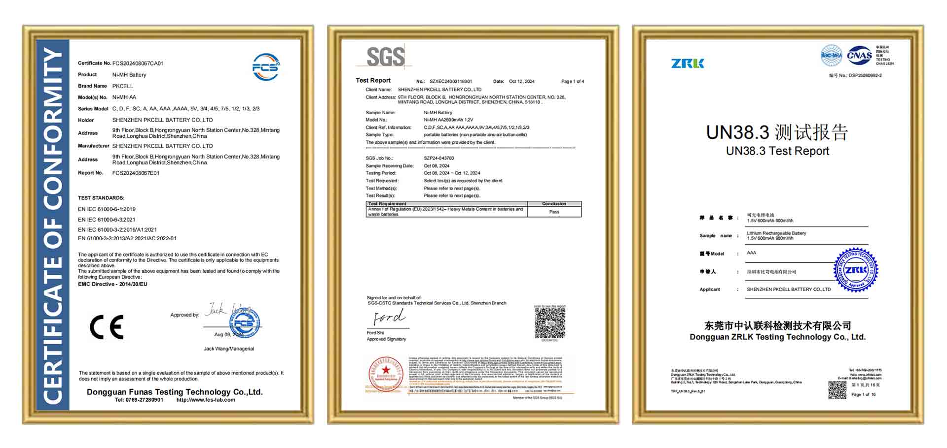 Certificate Certificate