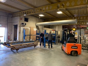 Old Machine Being Removed