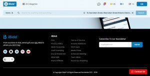 iBidd Footer