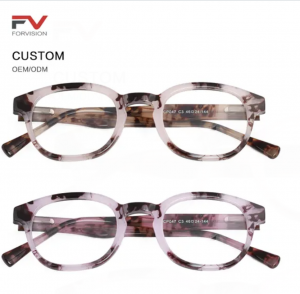 S2871E Unisex Plastic Round Glasses Frame
