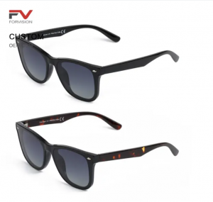 Unisex Modern Polarized Rectangle TR90 Sunglasses