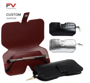 W15 57 Unisex PU Leather Soft Optical Glasses Case