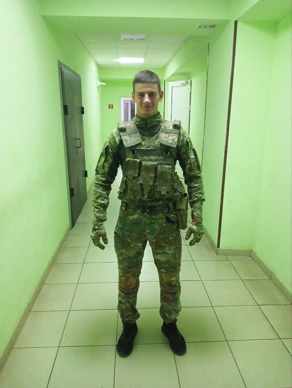 Andriy in Uniform