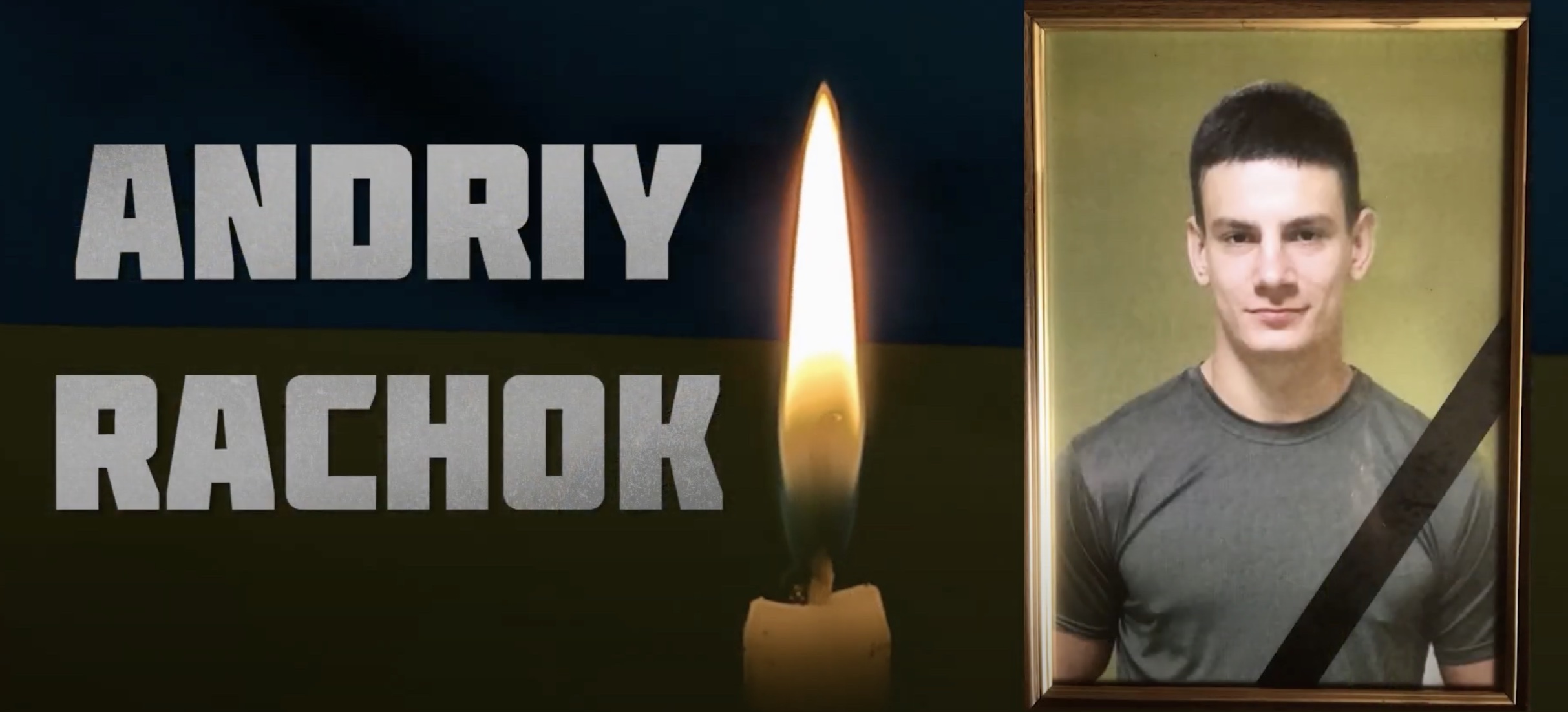 Andriy Photo with Candle