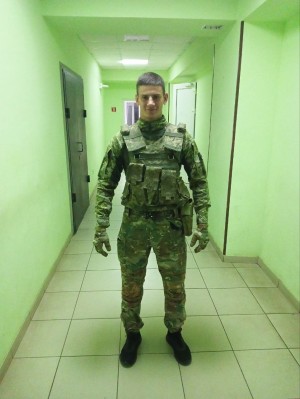 Andriy in Uniform