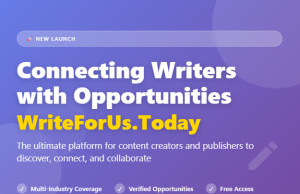 write for us today