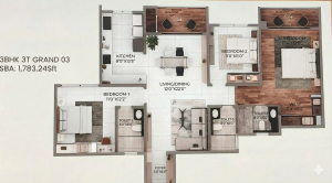 Purva Esplanade Floorplan