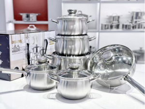 leading stainless steel cookware factory 1