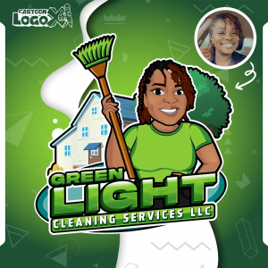 Wolf Pack Cartoon Lawn Care Logo | CartoonLogoX