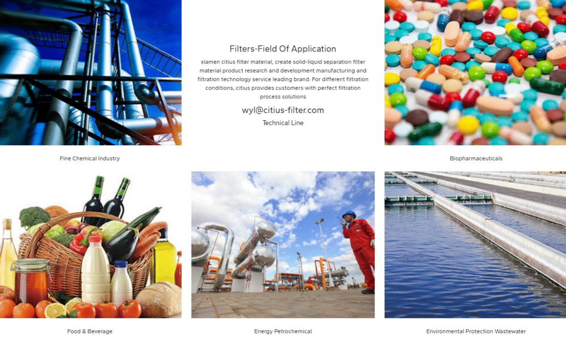 Filters Field Of Application