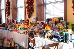 Toys collected as part of Johnson Brunetti