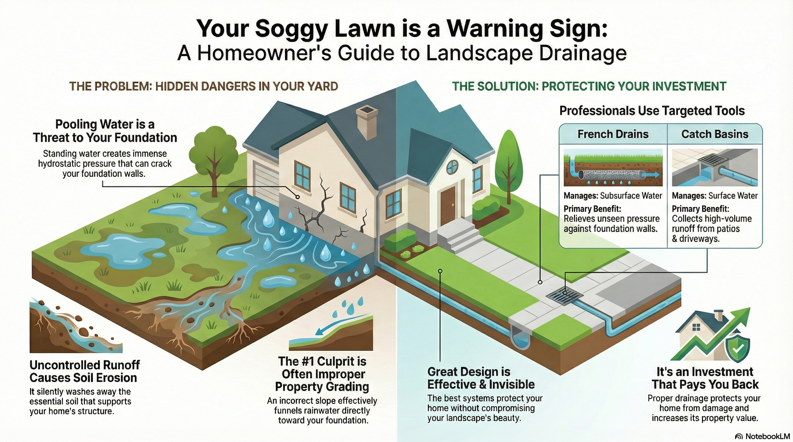 Drainage Services Dacula Infographic