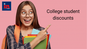 College student discounts