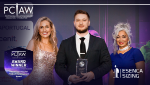 Esenca Sizing Wins Best Technology for Product Development at PCIAW® Awards 2025