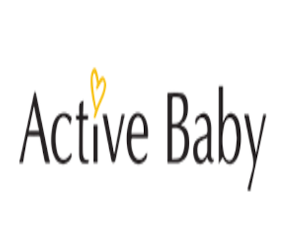 active baby store logo rectangle