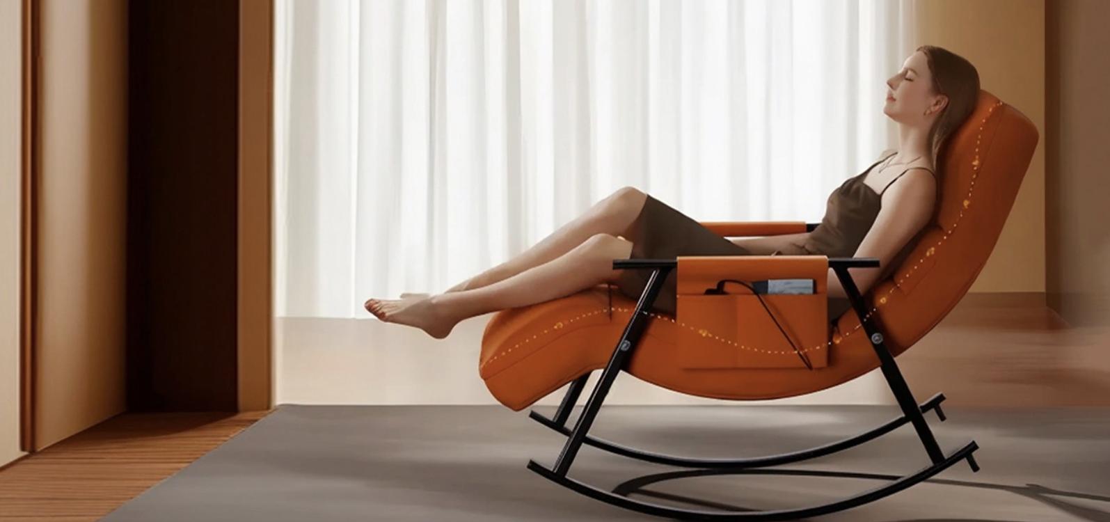 Leisure Portable Rocking Massage Sofa Chair