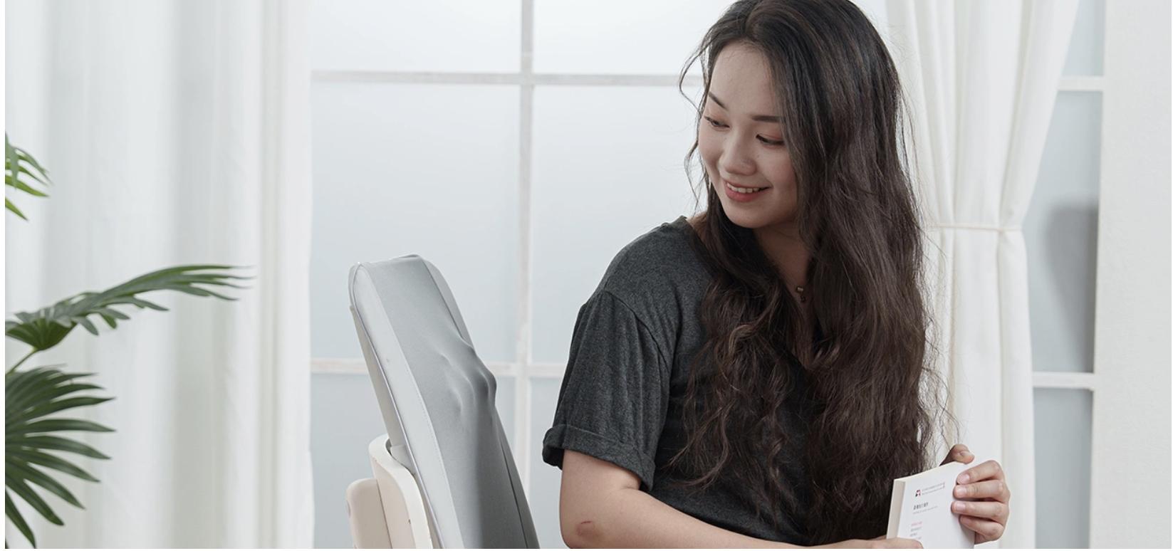 OEM Rechargeable wireless massage cushion