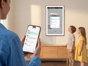 A Digital Message Board for Your Family