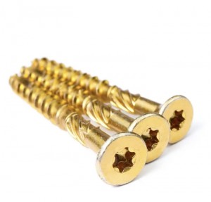 Gold Color Window Frame Screws