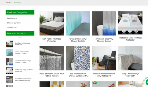 China Top Shower Curtains Manufacturer