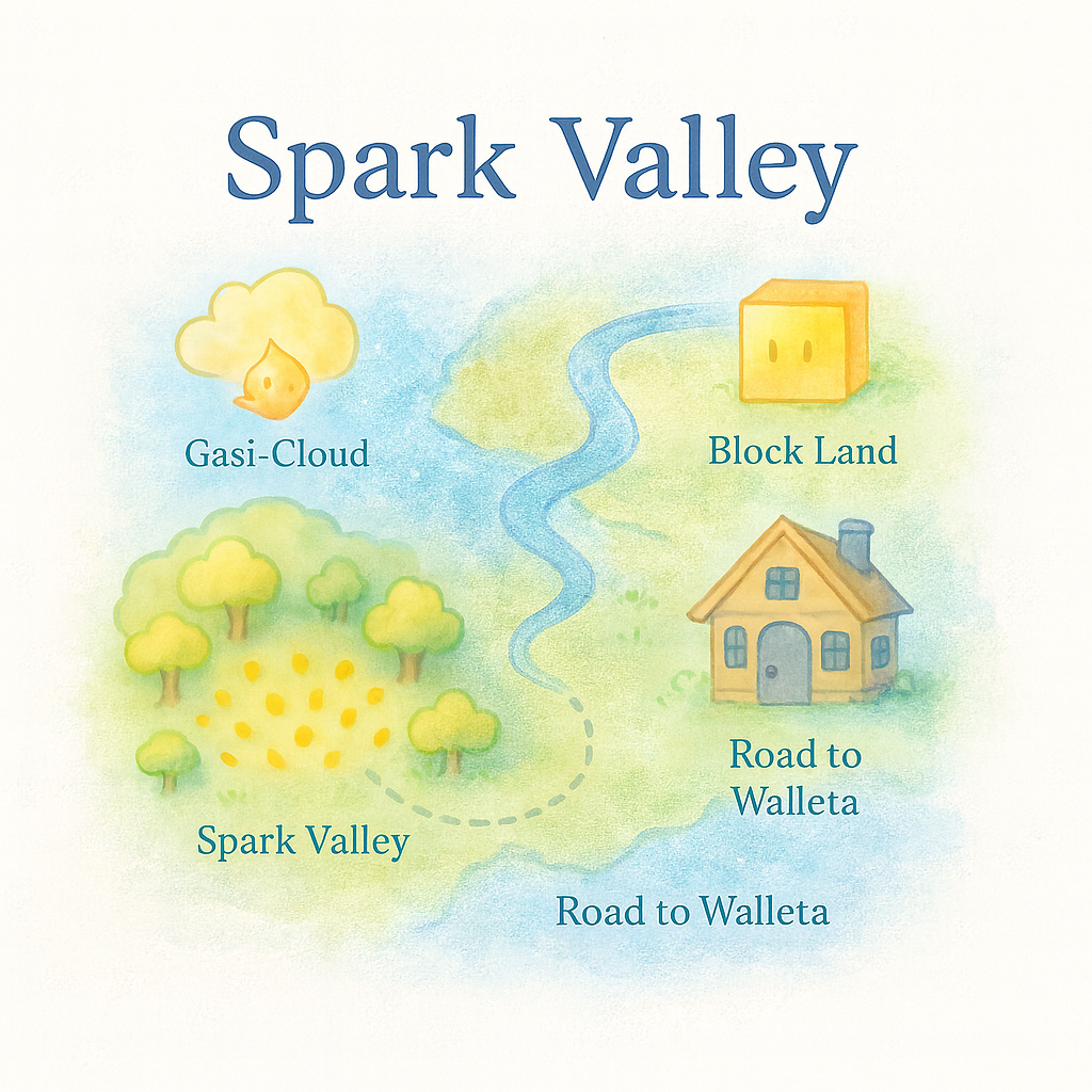 The Valley of Sparks by Markus Goffin The Valley of Sparks by Markus Goffin
