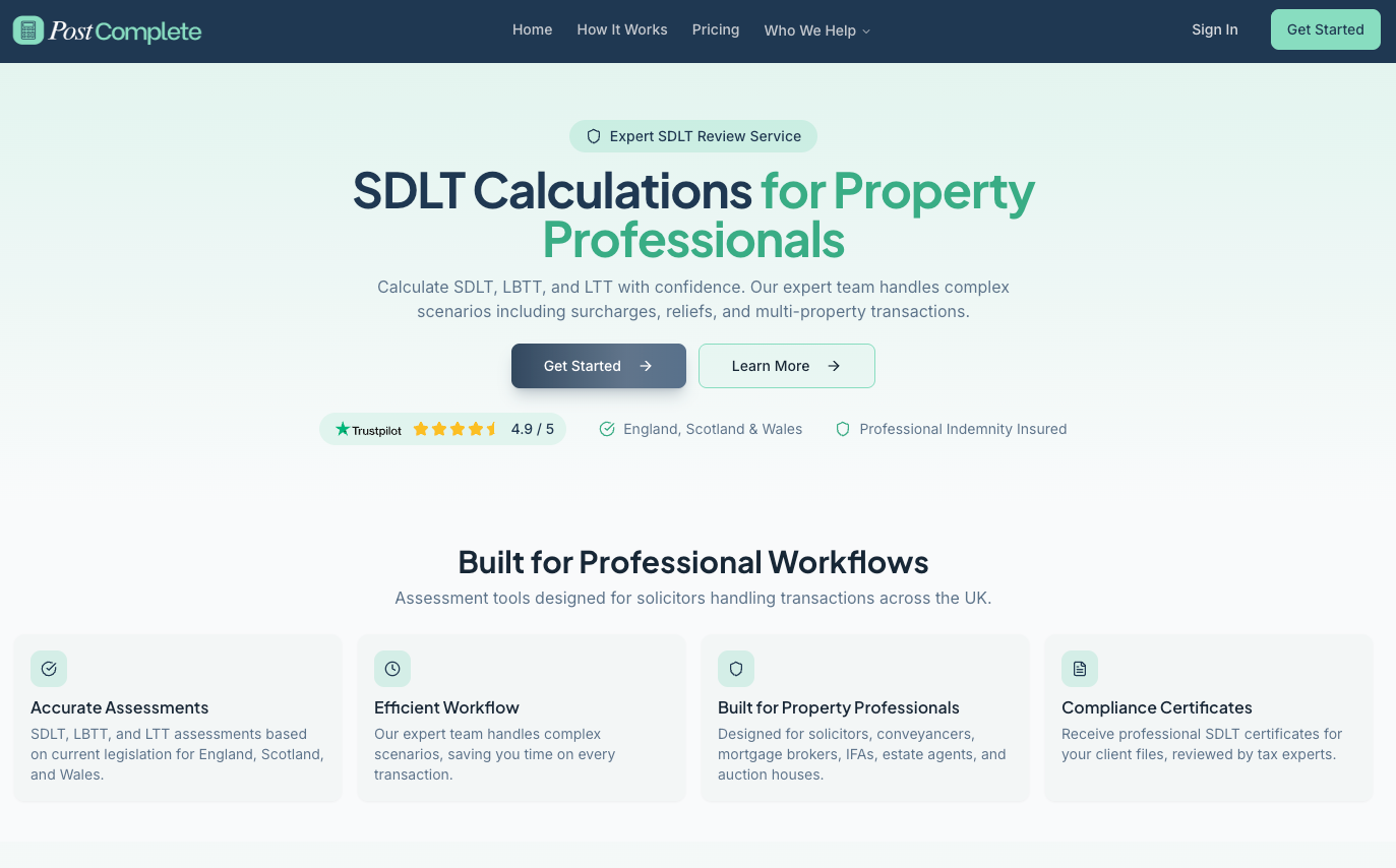 SCA Tax launches SDLT review service ahead of HMRC registration changes