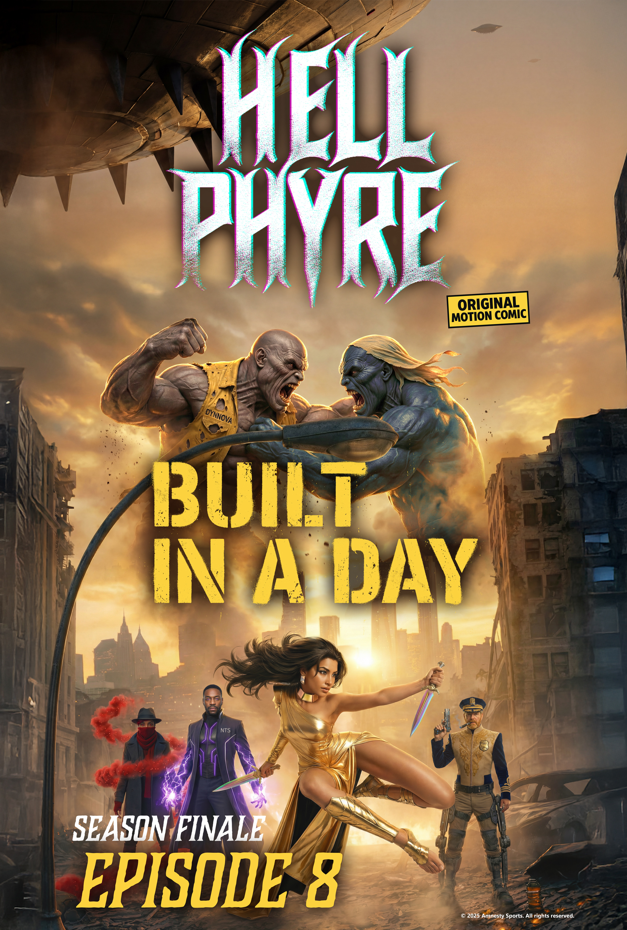 Hell PHYRE Season One finale Built In A Day where Red Fox Hell PHYRE Season One finale Built In A Day where Red Fox