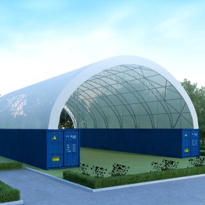 Double Truss Container Canopy Shelter