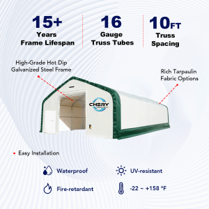 Double Truss Storage Shelter
