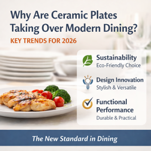 Why Ceramic Plates Are Taking Over Modern Dining in 2026