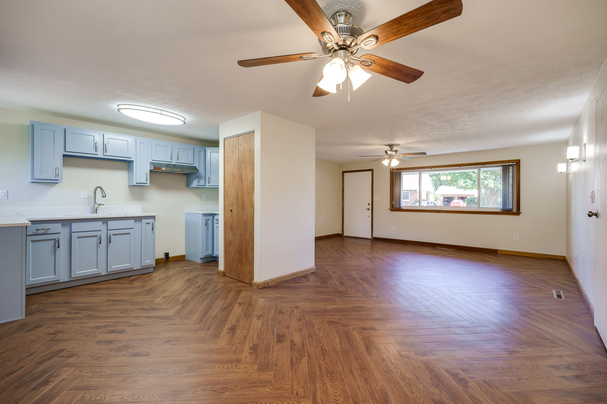 Kitchen Remodel and Herringbone Flooring in Kettering OH