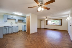 Kitchen Remodel and Herringbone Flooring in Kettering, OH