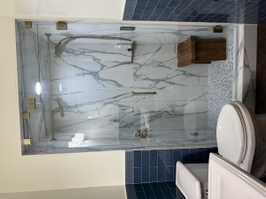 Large Format Tile Shower in Washington Township, OH