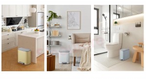 Custom Designed Stainless Steel Trash Bins