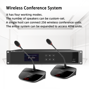 Professional Wireless Conference Microphone System Supplier