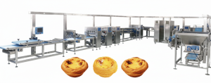 automatic egg tart production line