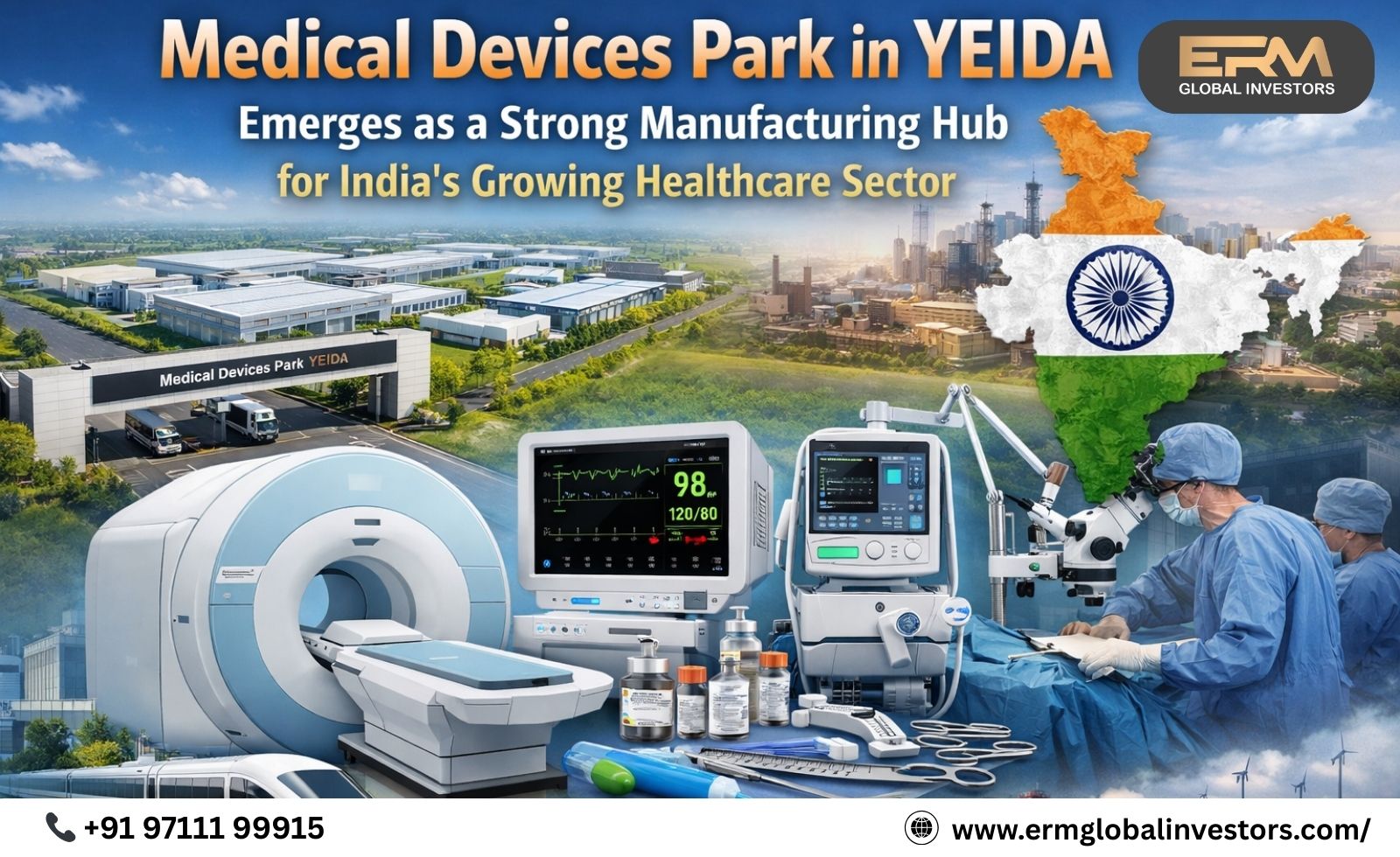 Medical Devices Park in YEIDA Emerges as a Strong Manufacturing Hub for India’s Growing Healthcare Sector