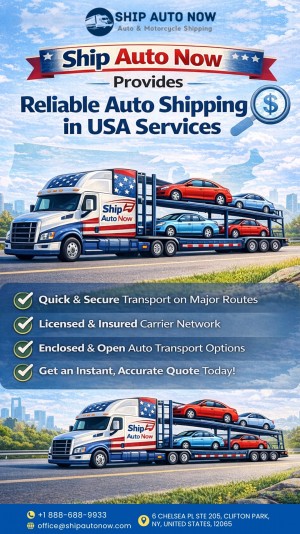 Ship Auto Now Provides Reliable Auto Shipping in USA Services