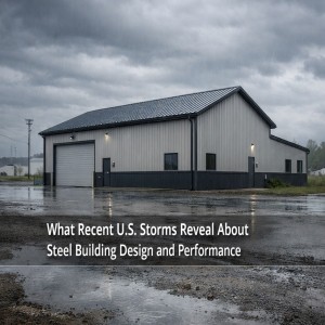 What Recent U S Storms Reveal About Steel Building Design and Performance