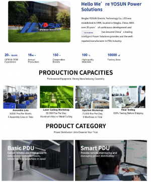Global Leading Power Distribution Unit Pdu Supplier
