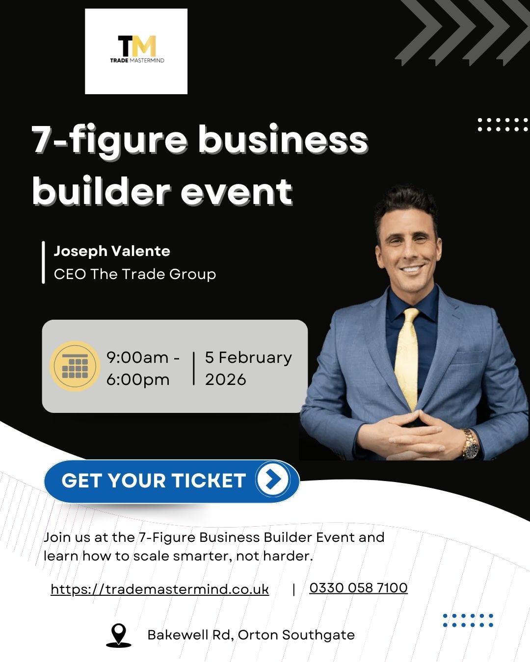 Trade Mastermind Hosts 7-Figure Business Builder Event for UK Trade Business Owners