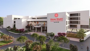Campus view of Shree Shakti School of Innovation, Ambaji, Gujarat