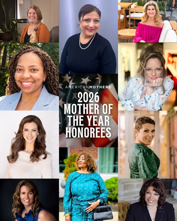 American Mothers Inc 2026 Mother of the Year Honorees Flyer American Mothers Inc 2026 Mother of the Year Honorees Flyer